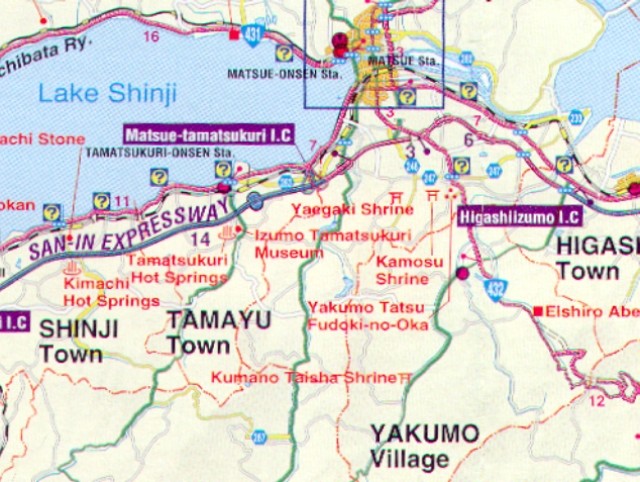 Surroundings of Matsue