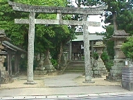 Torii at Iya Jinja.