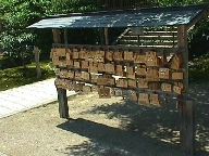 Emas, en masse, Kumano Jinja.